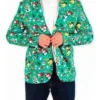 Christmas Vacation Suit Jacket Green Blazer For Sale