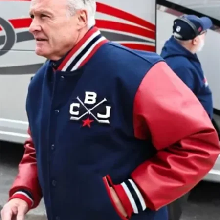 Columbus Blue Jackets 2025 Stadium Series Coaches Varsity Jacket For Sale