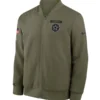 Dallas Cowboys Salute to Service Bomber Sideline Jacket