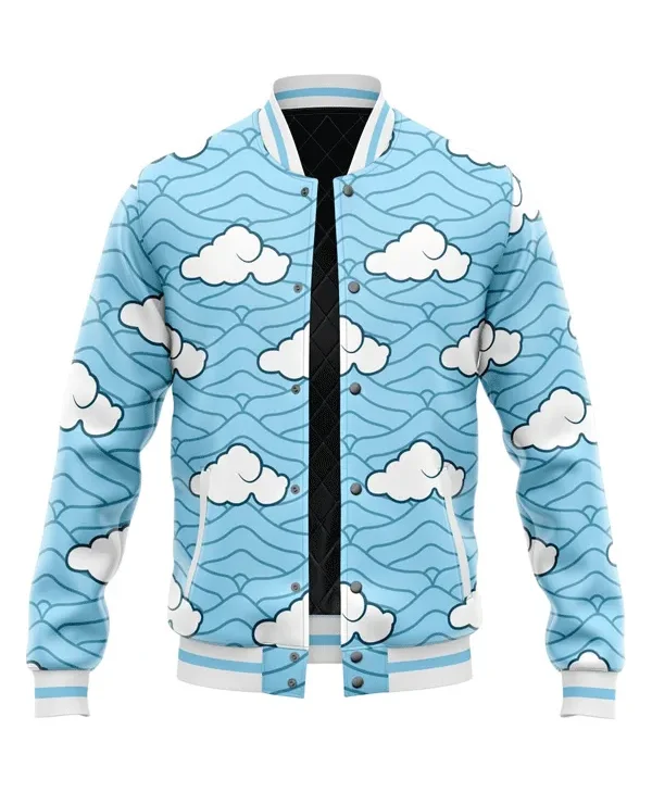 Kimetsu no Yaiba Sakonji Urokodaki Blue Unisex Jacket