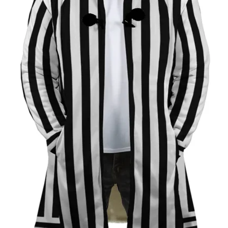 Demon Slayer Obanai Iguro Serpent Corps Hooded Trench Coat