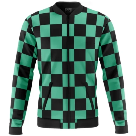 Tanjiro Kamado Anime Series Bomber Jacket for Men and Women