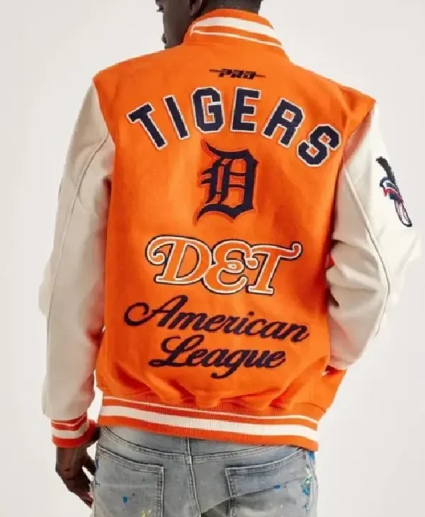 Detroit Tigers American League Varsity Jacket For Sale