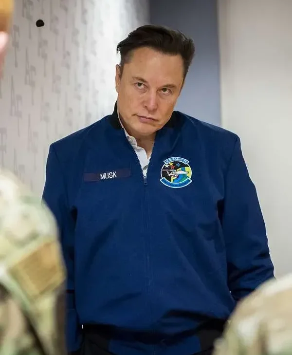 Elon Musk USAFA Blue Jacket
