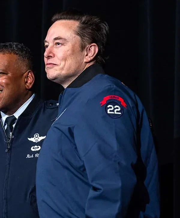 Elon Musk USAFA Blue Jacket For Sale