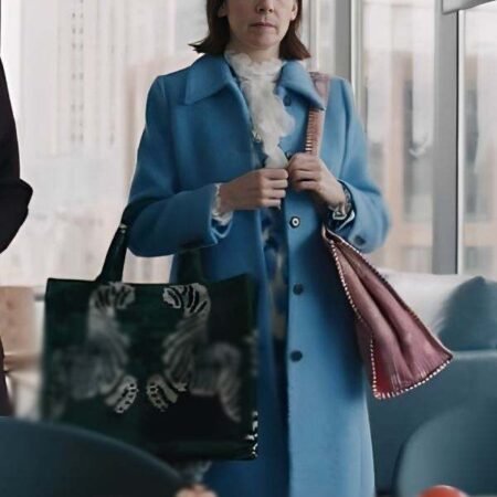 Elsbeth Season 2 Carrie Preston Blue Trench Coat