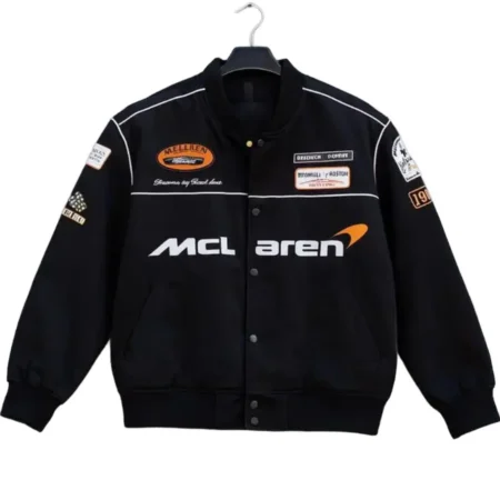 F1 McLaren Racing Windbreaker Bomber Jacket