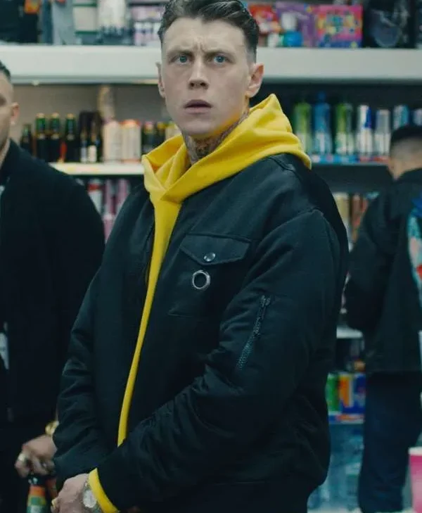Femme-2023-Movie-George-MacKay-Black-Bomber-Jacket
