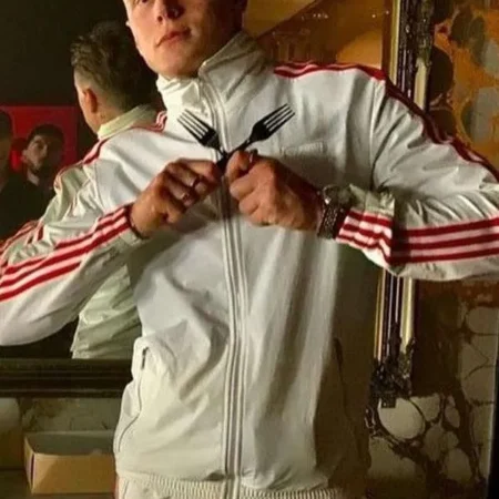 Femme-Movie-George-MacKay-White-Track-Jacket