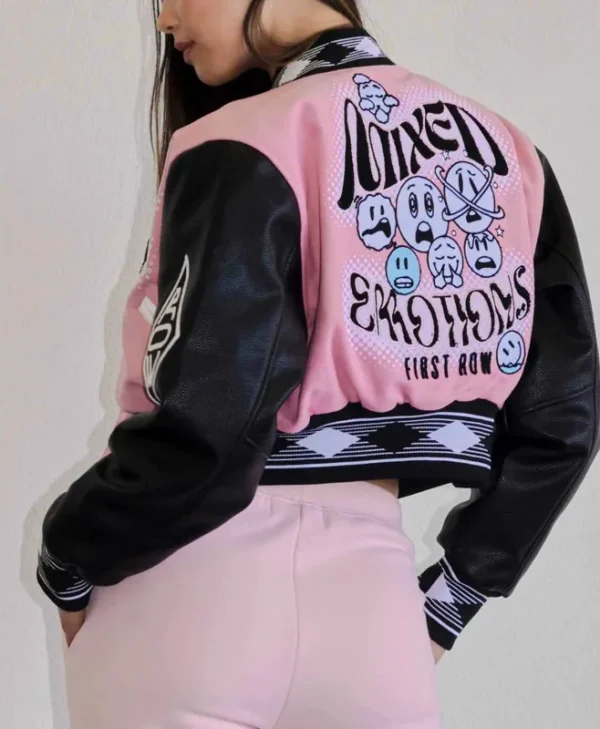First Row Mixed Emotions Varsity Jacket For Sale