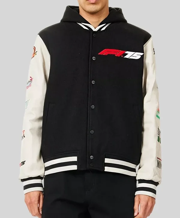 Formula 1 F175 Motorsport Logo Varsity Jacket