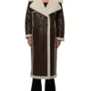 Gigi Hadid NYC 2025 Luxe Shearling Style Coat