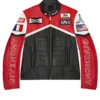 Givenchy-Red-and-Black-Moto-Leather-Jacket