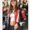 Hailey Bieber Billie Eilish Concert Stylish Biker Leather Jacket