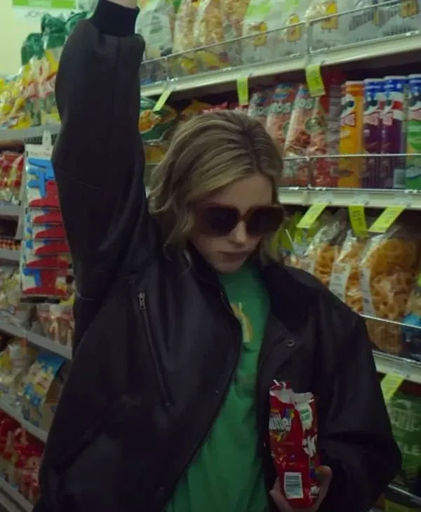 Hal-and-Harper-2025-Lili-Reinhart-Black-Leather-Jacket