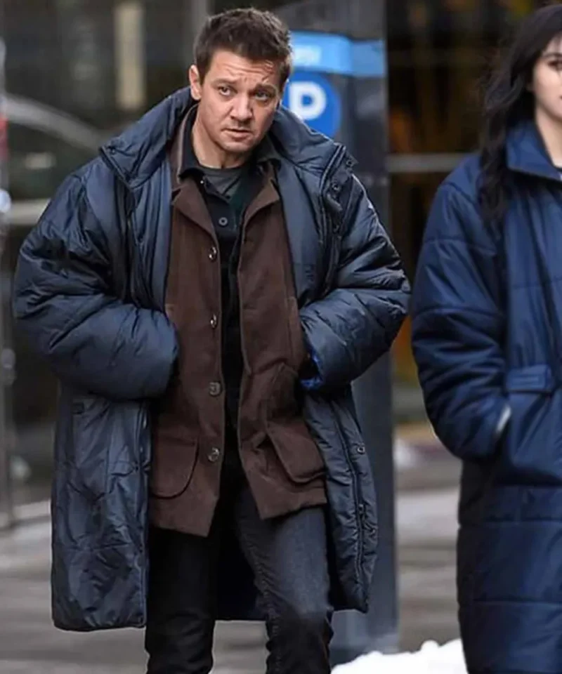 Puffer Coat Worn by Clint Barton in Hawkeye