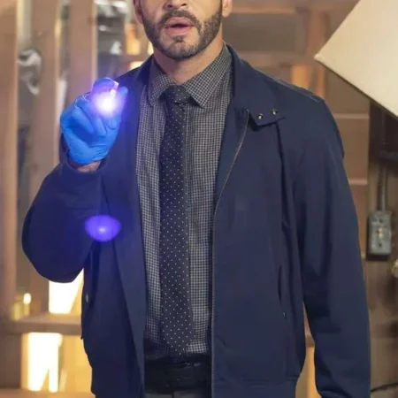 High-Potential-S02-Daniel-Sunjata-Blue-Bomber-Jacket