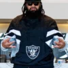 Jacob Fatu Las Vegas Raiders Striker Starter Jacket