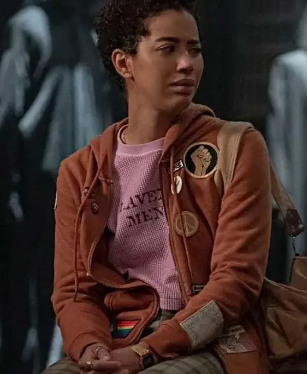 Jasmin-Savoy-Brown-Scream-VI-2022-Hooded-Jaacket