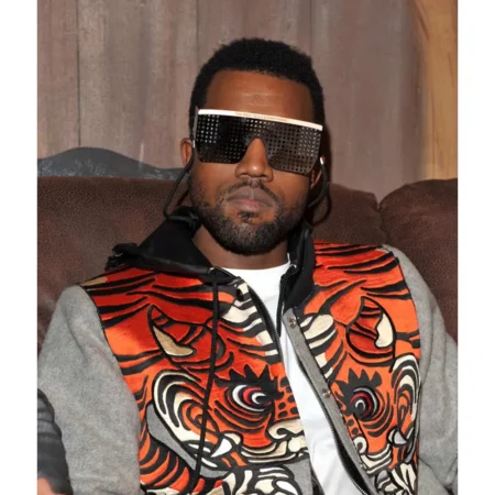 Kanye West Pastelle Tiger Grey Jacket For Sale