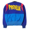 Kanye West Pastelle Varsity Wool Blue Jacket Shop Now