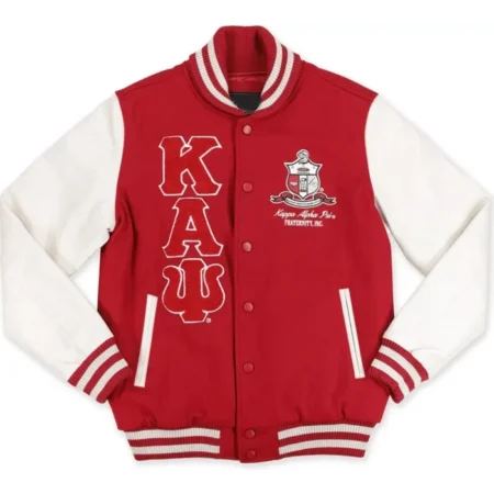 Kappa-Alpha-Psi-Red-and-White-Varsity-Jacket