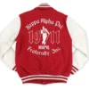 Kappa-Alpha-Psi-Red-and-White-Varsity-Jacket-For-Sale