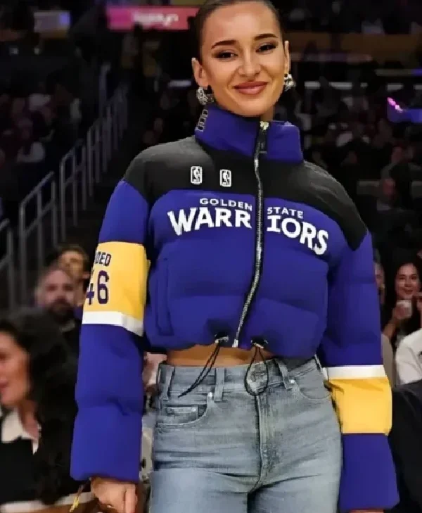 Kristin Juszczyk Golden State Warriors Puffer Jacket