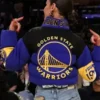 Kristin Juszczyk Golden State Warriors Puffer Jacket For Sale