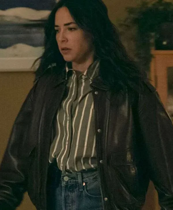 Lala Dominguez NCIS Origins Bomber Leather Jacket