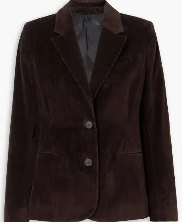 Lala Dominguez NCIS Origins Brown Blazer For Sale
