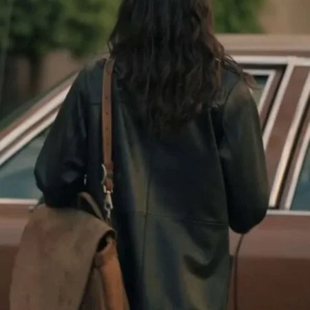 Lala Dominguez NCIS Origins Leather Coat Sale