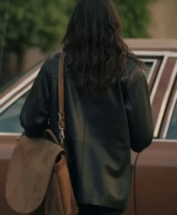Lala Dominguez NCIS Origins Leather Coat Sale