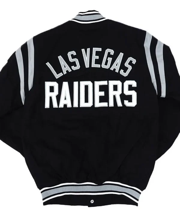 Las-Vegas-Raiders-Tailback-Black-Varsity-Jacket-back