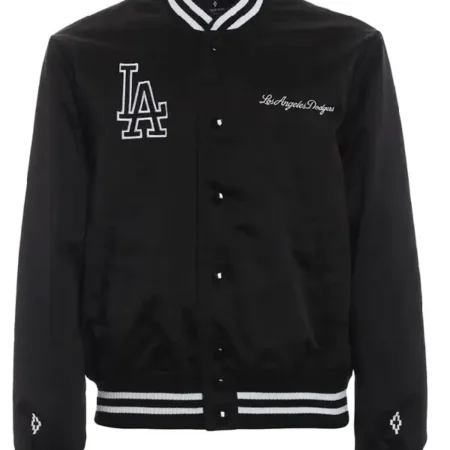 Los Angeles Dodgers County Black Bomber Jacket