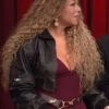 Mariah-Carey-Black-Bomber-Jacket