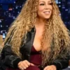 Mariah-Carey-The-Tonight-Show-Starring-Jimmy-Fallon-2025-Black-Jacket