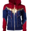Marvel’s Captain Marvel Cosplay Pullover Hoodie