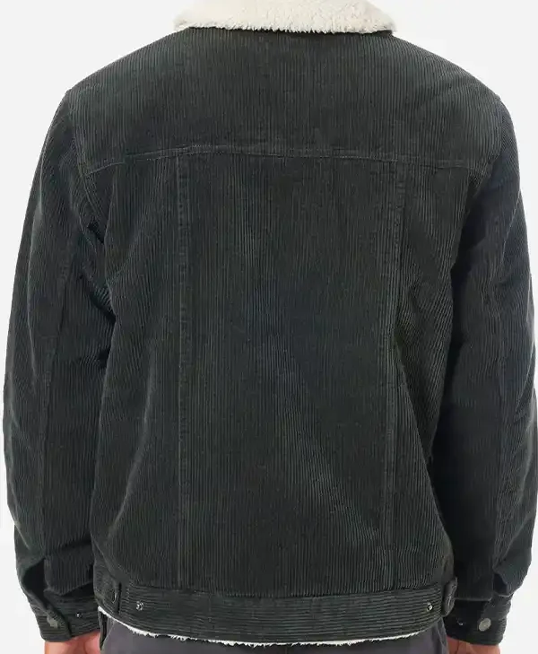 Men’s Thick Corduroy Trucker Winter Jacket
