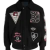 Men’s Billionaire Boys Club Alumni Letterman Varsity Jacket