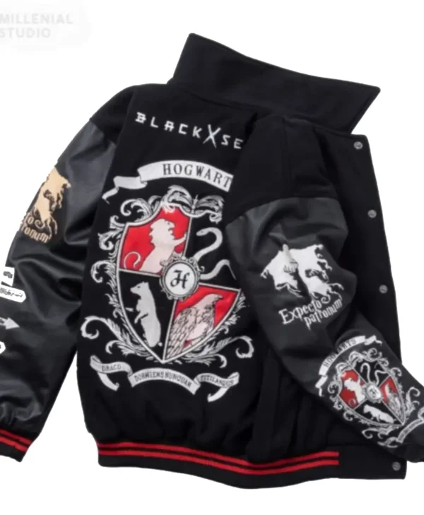 Men’s Blackseven Hogwarts Legacy V2 Varsity Jacket