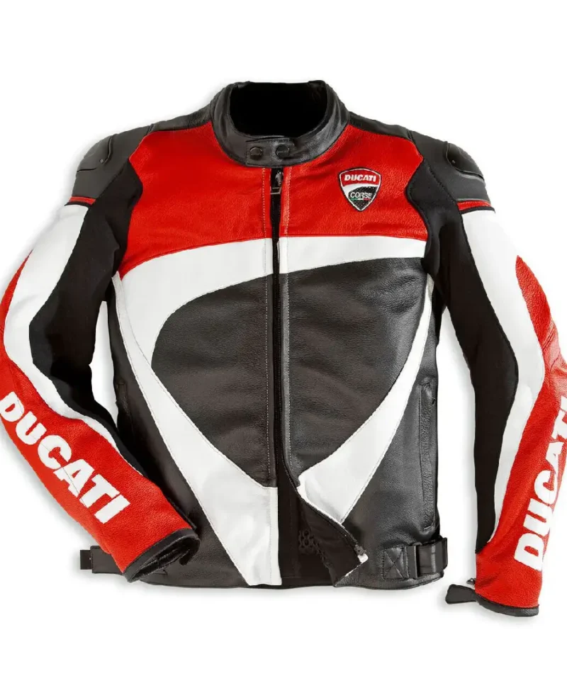 Men’s Ducati Corse C2 Racing Leather Motorcycle Jacket