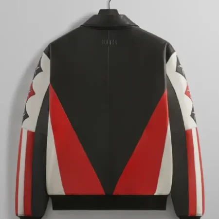 Men’s Kith USA Basketball Premium Leather Jacket