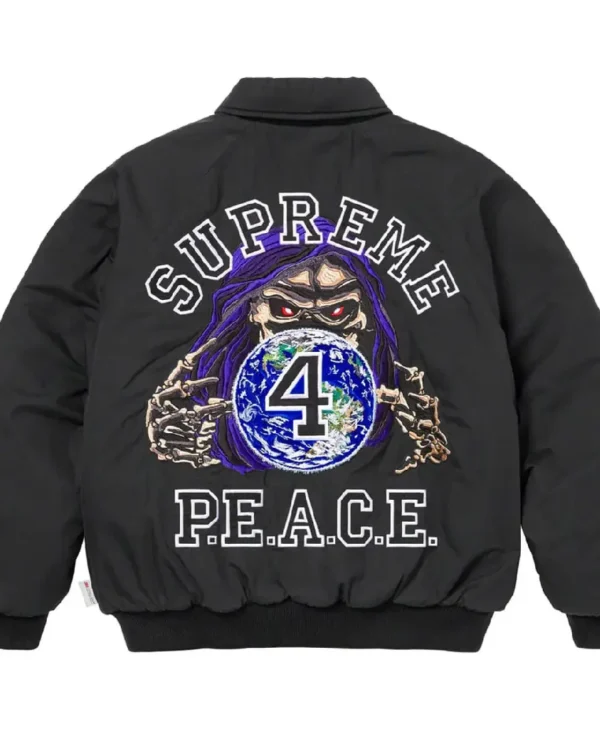 Men’s Supreme FW23 Week 11 Peace Graphic Jacket