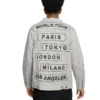 Mens World Tour City Patch Denim Jacket