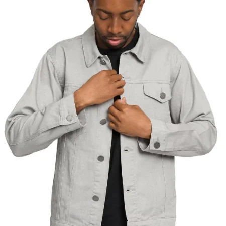 Mens World Tour City Patch Denim Jacket