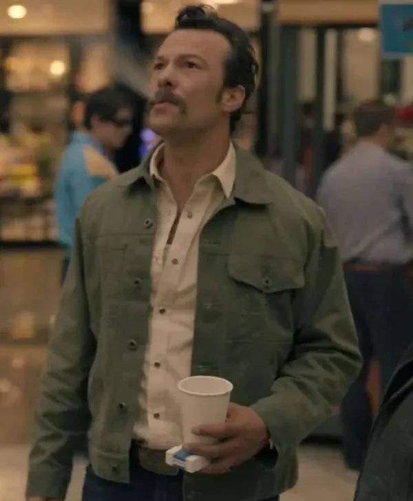 Mike Franks NCIS Origins Green Cotton Jacket