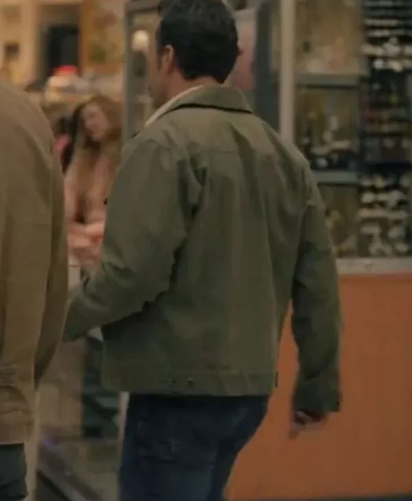 Mike Franks NCIS Origins Green Cotton Jacket For Sale