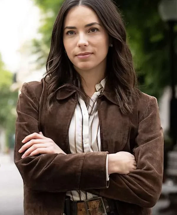 NCIS Origins Lala Dominguez Brown Jacket