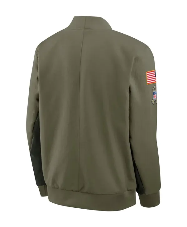 Dallas Cowboys Salute to Service Bomber Sideline Jacket
